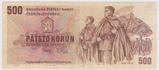 1973 - 500 Korun - La Difesa del Confine e le Radici Slovacche