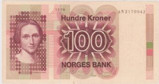 1979 - 100 Kroner - La Voce delle Donne e l'Arte del Guilloché