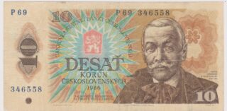 1986 - 10 Korun - La Poesia dei Monti Tatra