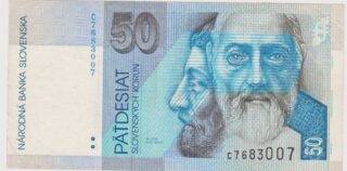 1993 - 50 Korún - Gli Apostoli dei Slavi e il Romanico Solitario