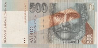 1996 - 500 Korún - Il Risveglio della Nazione e il Cuore di Bratislava