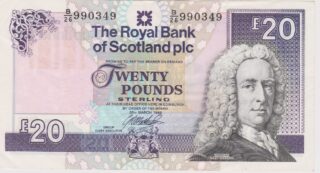 1999 - 20 Pounds - Il Banchiere e il Maniero di Arran