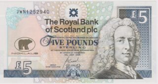 2005 - 5 Pounds - L'Addio dell'Orso d'Oro a St Andrews