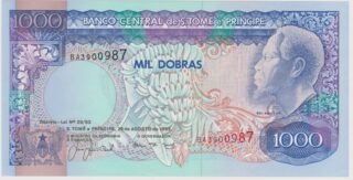 1993 - 1000 Dobras - La Terra del Cacao e della Banana