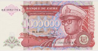 1993 - 1.000.000 di Zaïre - Il Volto del Collasso
