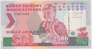 1993 - 500 Ariary - Biodiversità e Raccolto