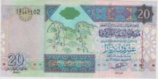 2002 - 20 Dinari - Il Sogno degli Stati Uniti d'Africa