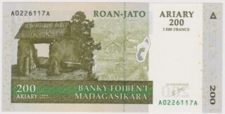 2004 - 200 Ariary - Storia Reale e Maestria Artigiana