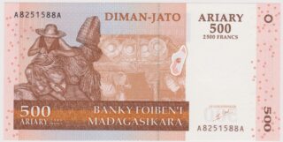 2004 - 500 Ariary - L'Intreccio e il Lavoro nei Campi