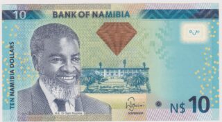 2012 - 10 Dollari - L'Eredità di Sam Nujoma