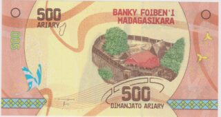 2017 - 500 Ariary - Vita Comunitaria e Sculture di Pietra