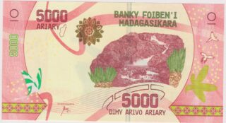 2017 - 5000 Ariary - Dalle Cascate all'Oceano