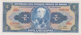 1944 - 2 Cruzeiros - Brasile