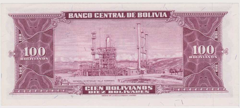 1945 - 100 Bolivianos - Bolivia - immagine 2