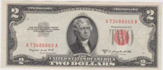 1953 - 2 Dollars - U.S.A.