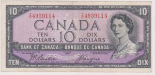 1954 - 10 Dollars - Canada