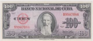 1954 - 100 Pesos- Cuba