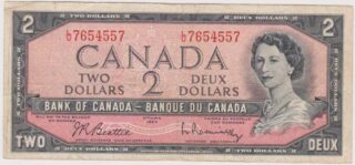 1954 - 2 Dollars - Canada