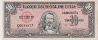 1960 - 10 Pesos - Cuba