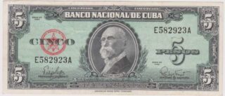 1960 - 5 Pesos - Cuba