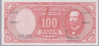 1961 - 100 Pesos - Chile