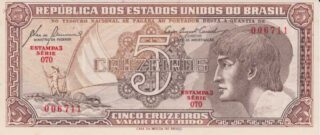 1961 - 5 Cruzeiros - Brasile