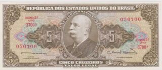 1962 - 5 Cruzeiros - Brasile