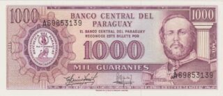 1963 - 1.000 Guaranìes - Paraguay
