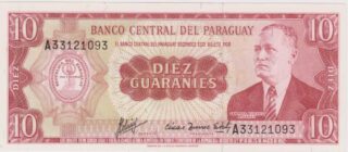 1963 - 10 Guaranìes - Paraguay