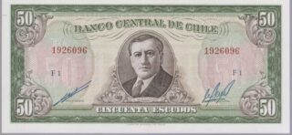 1964 -50 Escudos - Chile
