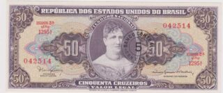 1966 - 5 Centavos su 50 Cruzeiros - Brasile