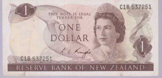 1967 - 1 Dollar - New Zeland