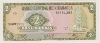 1972 - 2 Cordobas - Nicaragua