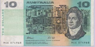 1974 - 10 Dollars - Australia