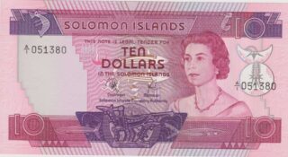 1977 - 10 Dollars - Solomon Islands
