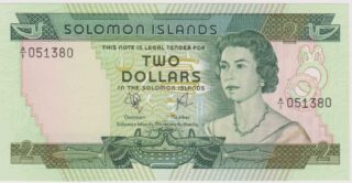 1977 - 2 Dollars - Salomon Islands