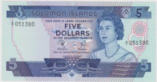 1977 - 5 Dollars - Solomon Islands
