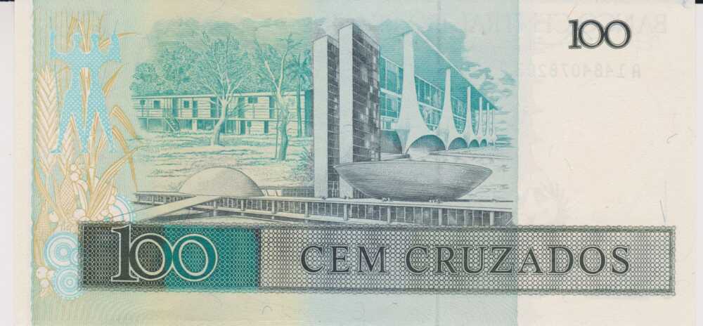 1986 - 100 Cruzados - Brasile - immagine 2
