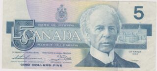 1986 - 5 Dollars - Canada