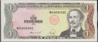 1988 - 1 Peso Oro - Republica Dominicana