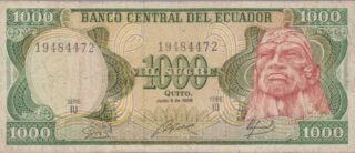 1988 - 1.000 Sucres - Ecuador