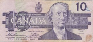 1989 - 10 Dollars - Canada