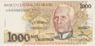 1990 - 1.000 Cruzeiros - Brasile
