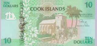 1992 - 10 Dollars - Cook Islands