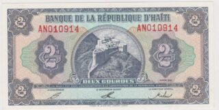 1992 - 2 Gourdes - Haiti