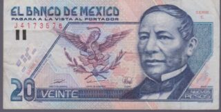 1992 - 20 Nuevos Pesos - Mexico