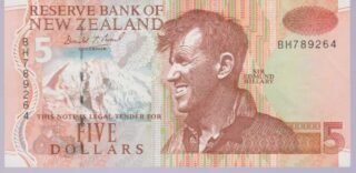 1992 - 5 Dollars- New Zeland