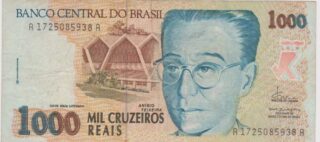 1993 - 1.000 Cruzeiros Reais - Brasile