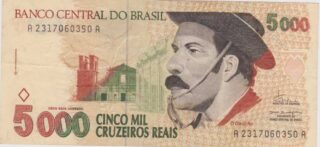 1993 - 5.000 Cruzeiros Reais - Brasile