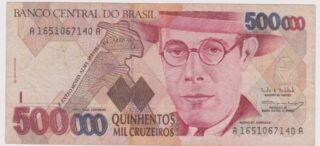 1993 - 500.000 Cruzeiros - Brasile